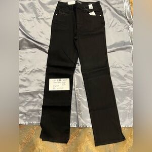 Judy Blue Black Straight Leg Jeans size 9 NWT
